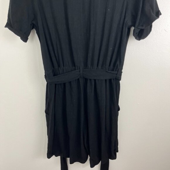 Jackson Rowe Black Zip Coretta Romper - Picture 7 of 8